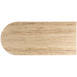 Salerno Travertine Coffee Table in Natural