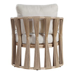 San Pietro Water Resilient Fabric Upholstered Outdoor Patio Chair in Beige