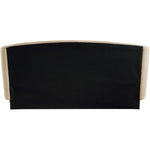 Sandro Chenille Fabric Upholstered King Bed in Beige