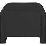 Artisto Ash Veneer Nightstand in Black