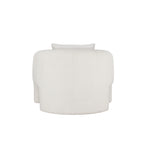 Sylvia Tweed Lounge Chair in Ivory