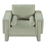 Madeline Chenille Fabric Upholstered Chair in Mint