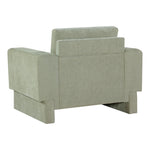 Madeline Chenille Fabric Upholstered Chair in Mint