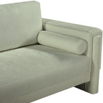 Madeline Chenille Fabric Upholstered Chair in Mint