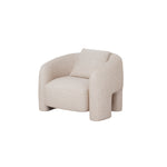 Sylvia Tweed Lounge Chair in Gold Dust