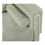 Madeline Chenille Fabric Upholstered Chair in Mint