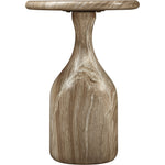 Savona Concrete Indoor/Outdoor End Table in Beige
