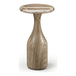 Savona Concrete Indoor/Outdoor End Table in Beige