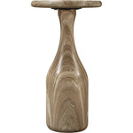 Savona Concrete Indoor/Outdoor End Table in Beige