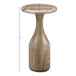 Savona Concrete Indoor/Outdoor End Table in Beige