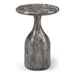 Savona Concrete Indoor/Outdoor End Table in Brown