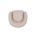 Sylvia Tweed Lounge Chair in Gold Dust