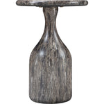 Savona Concrete Indoor/Outdoor End Table in Brown