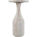Savona Concrete Indoor/Outdoor End Table in White