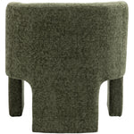 Sawyer Chenille Fabric Upholstered Accent Chair in Green