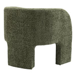 Sawyer Chenille Fabric Upholstered Accent Chair in Green