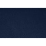 Serene 158" Linen Textured Fabric Upholstered Deluxe Comfort 5pc. Modular Sectional in Navy