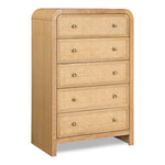 Siena Ash Wood And Cane Chest in Natural