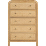 Siena Ash Wood And Cane Chest in Natural