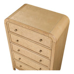 Siena Ash Wood And Cane Chest in Natural