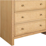Siena Ash Wood And Cane Chest in Natural