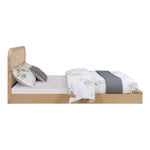 Siena Ash Wood And Cane King Bed (3 Boxes) in Natural