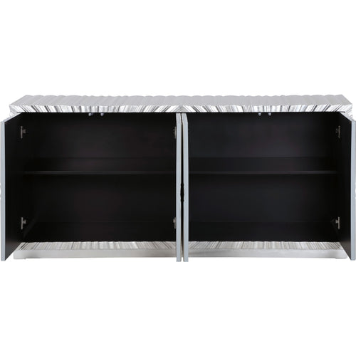 Silverton Wood Sideboard / Buffet in Silver