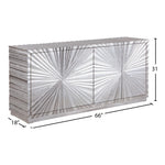 Silverton Wood Sideboard / Buffet in Silver