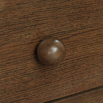 Askew Oak Veneer Nightstand in Brown