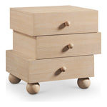 Askew Oak Veneer Nightstand in Natural