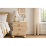 Askew Oak Veneer Nightstand in Natural