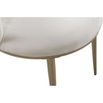 Skylar Velvet Upholstered Dining Chair in Cream