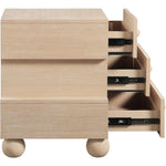 Askew Oak Veneer Nightstand in Natural