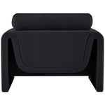Sloan Velvet Upholstered Chair in Black