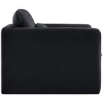 Sloan Velvet Upholstered Chair in Black