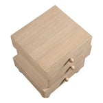 Askew Oak Veneer Nightstand in Natural