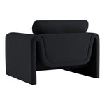 Sloan Velvet Upholstered Chair in Black