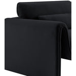 Sloan Velvet Upholstered Chair in Black