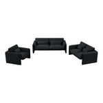 Sloan Velvet Upholstered Chair in Black