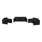 Sloan Velvet Upholstered Chair in Black