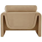 Sloan Velvet Upholstered Chair in Camel
