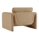 Sloan Velvet Upholstered Chair in Camel