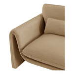 Sloan Velvet Upholstered Chair in Camel