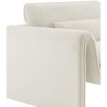 Sloan Velvet Upholstered Chair in Cream
