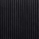 Astrid Solid Wood And Oak Veneer Mirror in Black