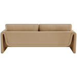 Sloan 86" Velvet Upholstered Sofa in Camel