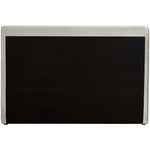 Sloan Velvet Upholstered King Bed (3 Boxes) in Cream