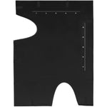 Soleil Gold Accent Mirror in Black