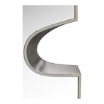 Soleil Silver Accent Mirror in Cream