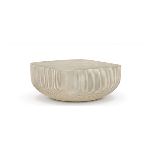 Sonara Concrete Indoor/Outdoor Coffee Table in Beige